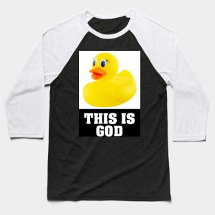 This Is God Baseball T-Shirt